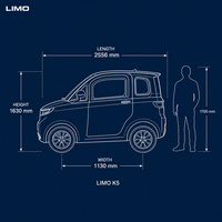 Véhicule Électrique Miniature à Quatre Roues Certifié CEE COC, Vitesse Légère 45km/h, Nouvelle Énergie, pour Adultes – Vente en Chine