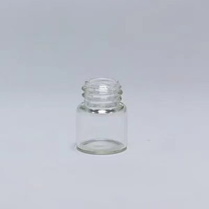 Flacon compte-gouttes en verre ambré transparent de 1 ml, 2 ml, 3 ml, 5 ml pour huiles essentielles avec bouchon rose doré - Product Image 5
