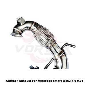 Vortex SS304 Valved Catback <b>Exhaust</b> System for Smart Fortwo Forfour W453 1.0L 0.9T 2016-2025 Direct Fit Muffler - Product Image 5