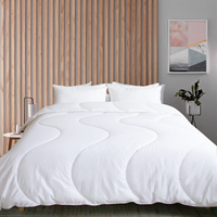 Doudoune matelassée douce toutes saisons 300GSM Insert de couette réversible Motif de matelassage unique