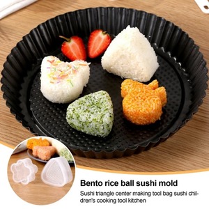 DIY Cartoon Shape Onigiri Rice Molds Triangle Rice Ball Maker <strong>Sushi</strong> Mould - Product Image 4