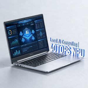 Ordinateur portable professionnel AI 14 / 15,6 pouces Intel Ultra 7 155H Prêt pour Copilot+ 32 Go 1 To Win11 Pro pour Entreprise - Product Image 2