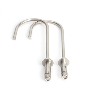 Crochets de fixation pour tuiles de toit en acier inoxydable, finition unie, boulons d'expansion, crochets ronds, boulons d'<span class=keywords><strong>ancrage</strong></span> pour montage solaire - Product Image 1