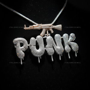 Collar con Colgante de Letra Hip Hop SOLO, Plata 925, Chapado en Oro, Moissanita, Alfabeto, Joyería Moderna para Fiesta, Regalo, Unisex - Product Image 3