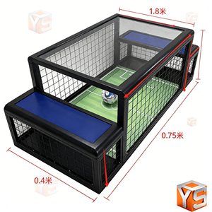 ZDYS - Juego de Fútbol Interactivo para Mesa con Luces LED, Subsoccer, Máquina de Fútbol Bajo la Mesa - Product Image 2
