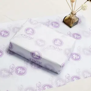 Umwelt freundliches 17G Geschenk papier Seidenpapier gedruckt für Kleidung Schuhe Geschenk verpackung Kleidung Blumen papier