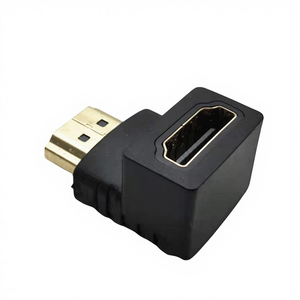 <span class=keywords><strong>Adaptateur</strong></span> HD à angle droit 90/270 degrés mâle vers femelle, convertisseur coudé – Approvisionnement direct - Product Image 2