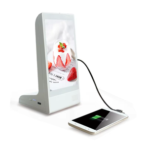 8 "Android Bar kiosk màn hình cảm ứng-không dây sạc kỹ thuật số biển, bảng đứng Media <span class=keywords><strong>Player</strong></span> cho nhà hàng/quán cà phê - Product Image 1