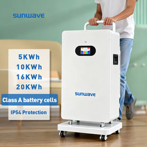 Водонепроницаемая домашняя литиевая аккумуляторная система Sunwave 8000 Cycle 48В 100Ач 200Ач, 5кВтч 10кВтч, LiFePO4, Power Wall <span class=keywords><strong>Battery</strong></span> Pack - Product Image 1