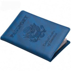 Custom Modern <b>Metal</b> Passport Holder <b>Wallet</b> Case-Multifunction Travel Essentials for Women Men Personalized Promotional Gift - Product Image 3