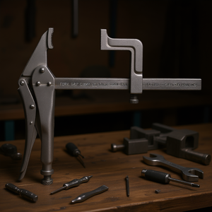 Abrazadera de Agarre Fervi de 12 Pulgadas, de Acero, Resistente, Herramienta de Taller - Product Image 3