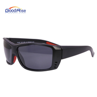 Lunettes de soleil de sport recyclées à monture TPX polarisées pour hommes et femmes pour la pêche surf flottant fabriquées avec des lentilles Tac