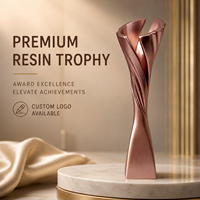 Trophées en résine personnalisés avec motifs gravés pour les compétitions et les récompenses événementielles