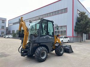 Backhoe Wheel TOHO Engine Euro5 PLC Mini <b>Towable</b> Gearbox Bearing Pump High Efficiency 4WD Available Rent/Transfer - Product Image 3