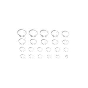 <span class=keywords><strong>WANGYI</strong></span> Din471 Metall Kohlenstoffstahl Edelstahl 304 C-Typ Loch Innen-Sicherungsringe 46~54Hrc Imperial für Allgemeine Industrie - Product Image 1