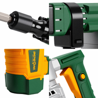 Marteau de démolition électrique industriel robuste 800W avec cordon, SDS MAX 26mm, avec burins et boîte à outils, en acier allié