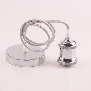 Lustre suspendu rétro en or/argent/or rose avec <span class=keywords><strong>suspension</strong></span> en alliage d'aluminium, douille <span class=keywords><strong>filaire</strong></span> à vis E27 - Product Image 4