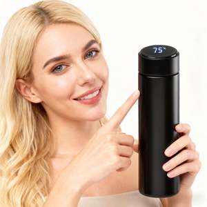 Bouteille isotherme intelligente personnalisée en gros de l'usine ZB avec affichage LED de la température et infuseur à thé - Product Image 5