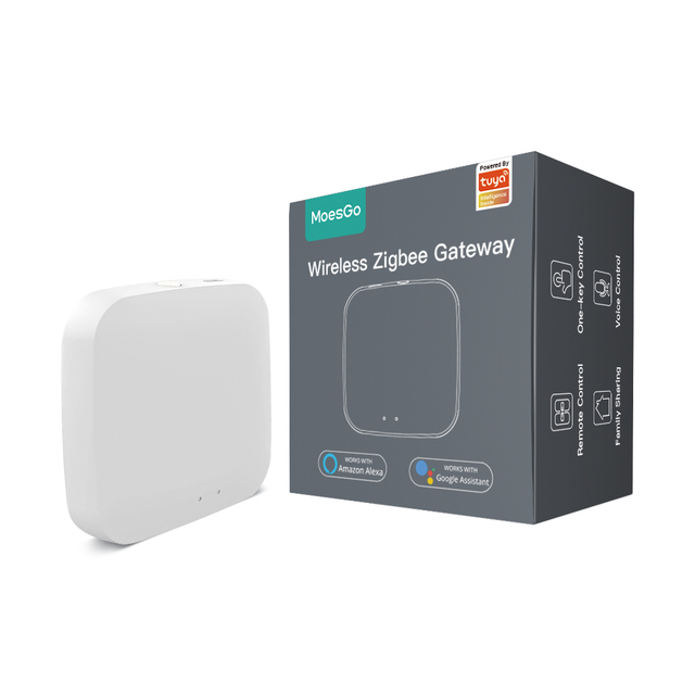Zigbee Gateway Zigbee 3.0 Hub Tuya Smart home automation, APP wireless remote control