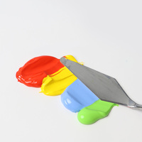 MIYA 80ml 42 Farben Nachfüllbare Ungiftige Künstler-Acrylfarbe für Fingerfarbe Kinder
