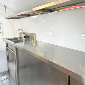 Chariot de restauration mobile en acier inoxydable TUNE, très populaire, design 3000*2000*2100mm, cuisine mobile, chariots de restauration rapide - Product Image 4