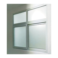 Ventana Corredera de PVC de Primera Calidad con Diseño Francés, Insonorizada, con Malla de Acero Inoxidable y Garantía de por Vida para Apartamentos Modernos