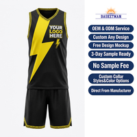 Set Jersey Basket Sublimasi Custom 160g Pro Mesh Cepat Kering Seragam Basket Tim All-Star dengan Celana Pendek
