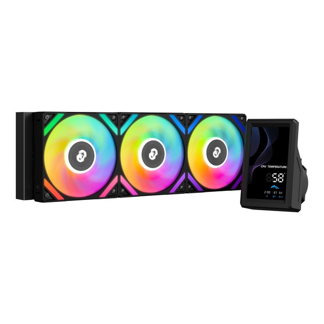 C360-H CPU Water Cooler with Digital Display Cpu Cooler Aio Radiator Gaming Pc Liquid Cooling Cpu Liquid CoolerCpu Water Cooler