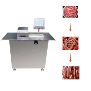 Máquina anudadora <span class=keywords><strong>de</strong></span> salchichas Equipo automático <span class=keywords><strong>de</strong></span> atado <span class=keywords><strong>de</strong></span> cuerdas <span class=keywords><strong>de</strong></span> carne para Factor <span class=keywords><strong>de</strong></span> procesamiento <span class=keywords><strong>de</strong></span> alimentos Atado automático <span class=keywords><strong>de</strong></span> salchichas - Product Image 1