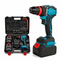 Perceuse-visseuse à percussion sans fil 21V à moteur sans balais, kit professionnel de qualité industrielle, batterie au lithium OEM, outil électrique