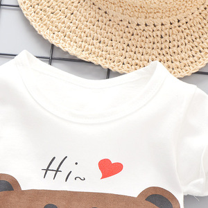 เสื้อผ้าเด็กขายส่ง กางเกง เสื้อการ์ตูน เสื้อผ้าเด็กผู้ชายวัยรุ่น ชุดเสื้อผ้าสองชิ้น - Product Image 2