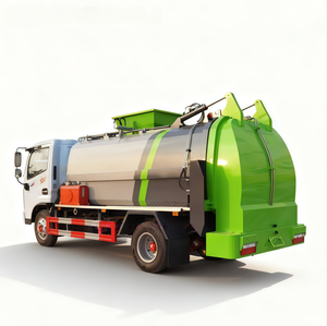 Camión Compactador de Basura Eficiente 4X2 para Recolección y Transporte de Alimentos, 8000L, para Áreas Comerciales - Product Image 3
