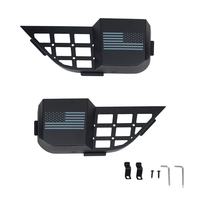 Nouveau support de rangement métallique pour porte arrière JL pour Jeep Wrangler, boîtes de rangement pour portes 2/4, accessoires de modification intérieure
