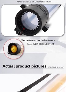 MOZKUIB卸売価格ポータブルピクルボールテニスボールピックアップチューブコレクター14ボールピッカー - Product Image 4