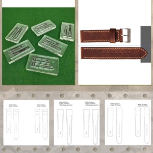 Troquel de corte personalizado de acero, acrílico y madera para cuero, tela, suelas y partes superiores. - Product Image 2