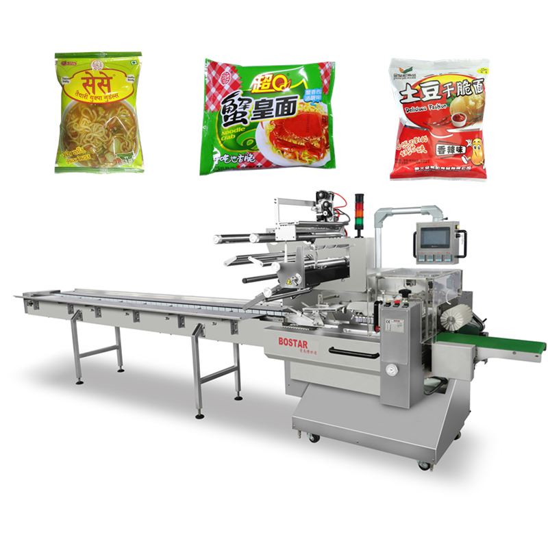 Упаковочная машина для лапши быстрого приготовления в форме подушки Maggi