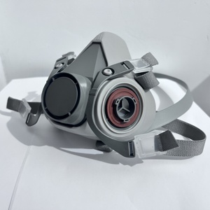 Masker <span class=keywords><strong>Respirator</strong></span> Gas Anti partikulat, perlindungan pernapasan pribadi 6200 tahan debu tambang batu bara - Product Image 3