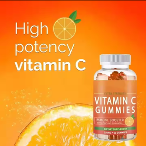Vitaminas Especiales para Niños con Sabor a Naranja, Sin Gluten y Vegetarianas, Marca OEM - Product Image 5