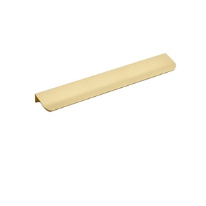 GQK 160MM Aluminum Profile Furniture Handle Concealed Edge Pulls L Shape Cabinet Handle - Product Image 3
