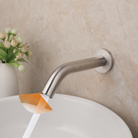 Robinet Mitigeur de Lavabo Automatique à Capteur, en Alliage Bronze Classique, Électronique, Économiseur d'Eau, Technologie Infrarouge, Chaud/Froid, Électrique