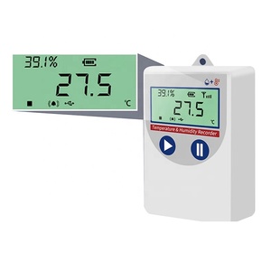 เครื่องวัดอุณหภูมิและความชื้นแบบดิจิตอลไร้สาย LCD ความแม่นยำสูง พร้อมจอแสดงผลข้อมูลอุณหภูมิและความชื้น ใช้งานได้ทั้งภายในและภายนอกอาคาร ติดผนังได้ ใช้งานผ่านแอป - Product Image 3