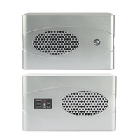 Casing komputer PC aluminium kustom tipis 3u Mini ITX motherboard didukung Server Chassis Server casing Server industri