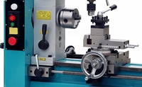 Machine combinée multifonction Tour/Perceuse/Fraiseuse HQ400/3A