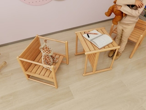 Çocuk konfor ve rahatlık için çocuk çok fonksiyonlu sandalye bambu adım dışkı - Product Image 5