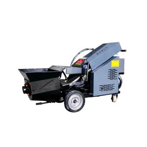 Hochwertige 500M Diesel Zementmörtelpumpe Betonpumpe Mechanisch Großer Verkauf Kleiner Dieselbetonpumpe - Product Image 2