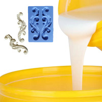 Caoutchouc de silicone RTV-2 pour Rosettes Applique Onlay, Embellissements de maison en bois sculpté non peint, Moules à Apliques de sculpture de meubles