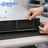 Serveur en rack 2U DL385 Gen10 Gen11, optimisé pour les charges de travail NVMe haute vitesse, pour la base de données de séries de temps et le traitement à faible latence