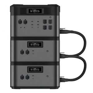 Central Eléctrica Portátil con Batería de Litio de 16 kWh para Balcón, Banco de Energía Solar de 3600 W, Generador Solar con Batería de Respaldo Lifepo4 - Product Image 1