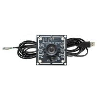 Módulo de Cámara USB OEM Marca OV9732 1MP 1280x720 100 FOV con Cable de 2m para Windows XP/7/8/10