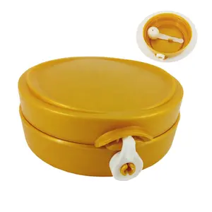 PH401 Plastic Flip Top Cap Voor Melkpoeder Pp Seal Deksels Met Meten Scoop Voor Tin Kan
